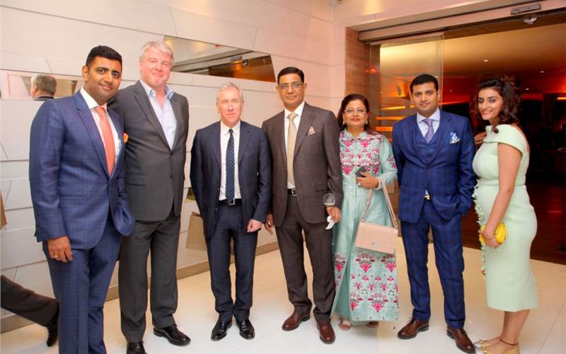 The Seth Family with Stephen Esson and Neil Bradford of Penguin Random House