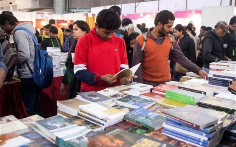 Besides books, the Children’s Pavilion at the fair also had assorted activities for schoolchildren, from performances by children and arts and crafts