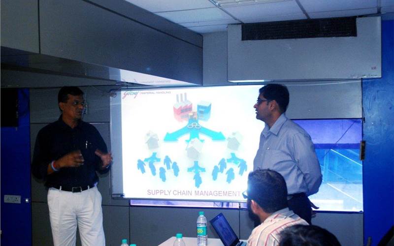 Godrej Boyce team shared a case study of on Theory of Constraints (TOC) on Supply Chain Management and how the company reduced its inventory but still achieving higher customer satisfaction by providing spares at right time. through TOC