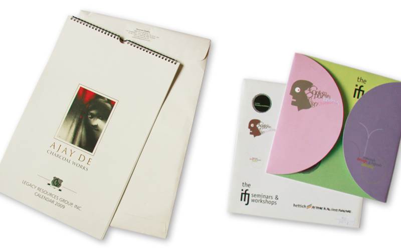 PrintWeek India Social Stationery Printer of the Year 2009 - Jak Printers. The entries were printed on a Heidelberg Speedmaster 102S