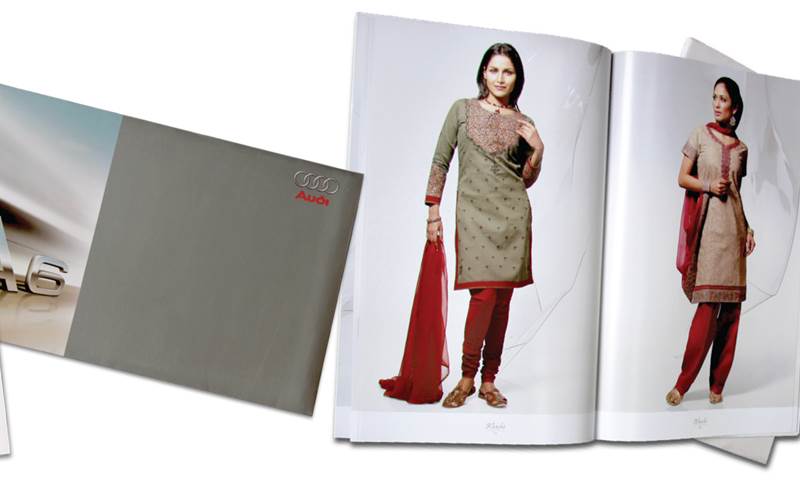 PrintWeek India Catalogue Printer of the Year 2009 - Pragati Offset. To meet the client's requirement of printing a catalogue for a metallic series, Pragati came up with a solution of adding more metallic spot colours and used more 10 metallic shades