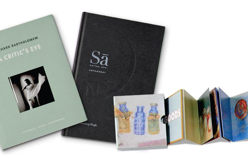 PrintWeek India Fine Art Printer of the Year 2009 - Pragati Offset. Among other entries, Pragati submitted David Schorr's book, Goods, consisting of 70 panels folded in a zig zag manner