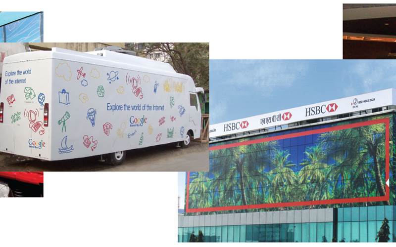 PrintWeek India Innovative Printer of the Year 2009 - Peacock Media. The digital print firm did an innovation with Indian Railways which included a wrapping of print on Rajdhani Express. This was followed by innovative projects for Jet Lite and HSBC Bank