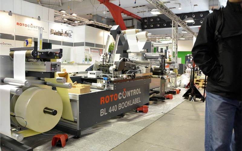 Rotocontrol’s Booklabel which will inspect, slit, rewind, die-cut labels