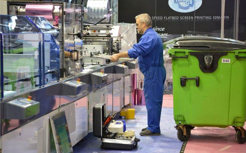 Smag is celebrating its 20 years of active participation at Labelexpo with a new high speed screen station integrated on several Digital Galaxie Systems running a speeds of up to 30 m/min, large format size, flat bed technology, standard ink and frames