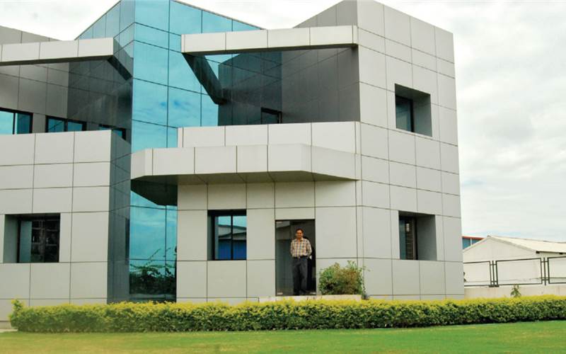 PrintWeek India Small Company of the Year 2010 - Vyoma Graphics. The Pune-based firms The 10,000 sqft unit is a fine example of a single-tier, pillarless unit which houses all operations under one roof. There are 25 windows that enhance cross-ventilation. The press flooring has an epoxy coating, which renders it dust proof. Landscaping ensures a clean-green environment and a spot for its team of 50 workers to unwind during breaks