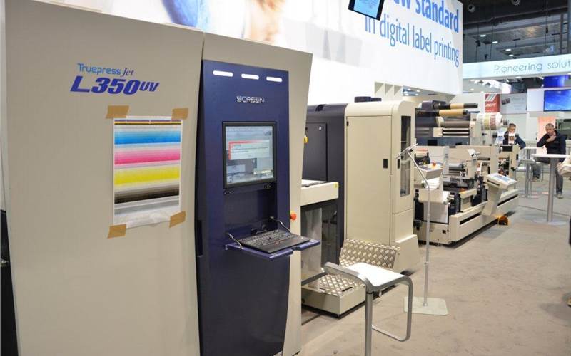 Screen’s L350UV is yet another combination press – a digital fitted with flexo and finishing option