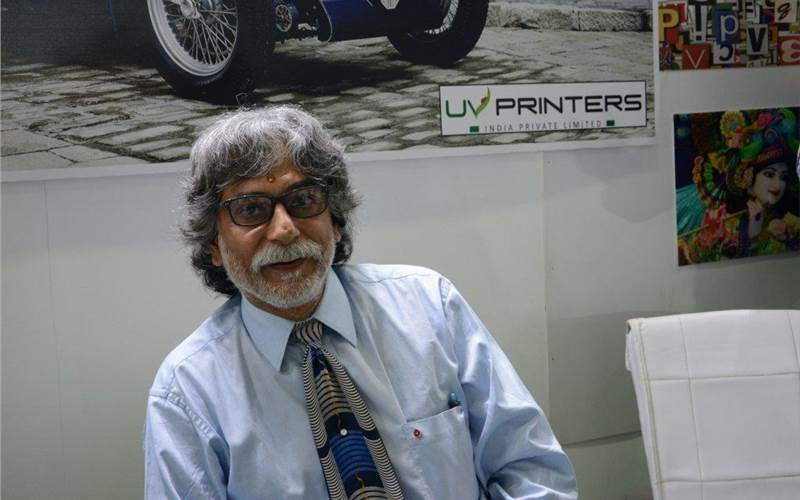 KT Mohan, managing director at UV Printers, recovering from a bout of Chikangunya and in visible pain post-infection, said we see a lot of six-colour movements in the market “thanks to certain brands”