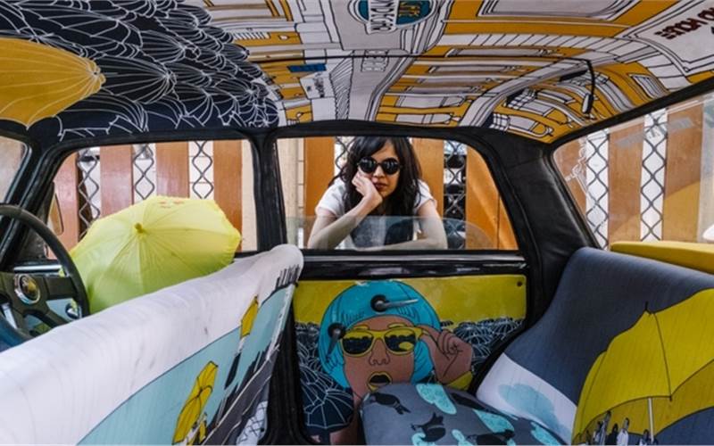 While earlier the Taxi Fabric team used to get in touch with a set of graphic designer friends, they now work with people who get in touch with them