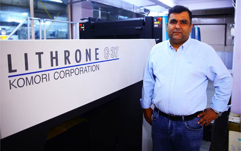 Komori driving efficiency in book printing at Sonipat’s Officenow