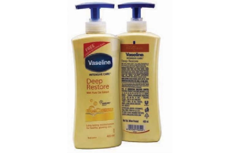 Private View: Vaseline Intensive Care Deep Restore body lotion