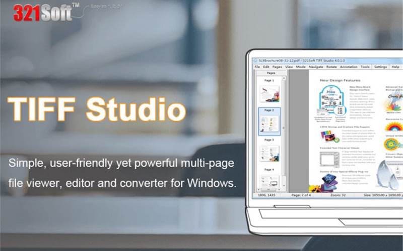 321Soft launches multi-page editing software TIFF Studio