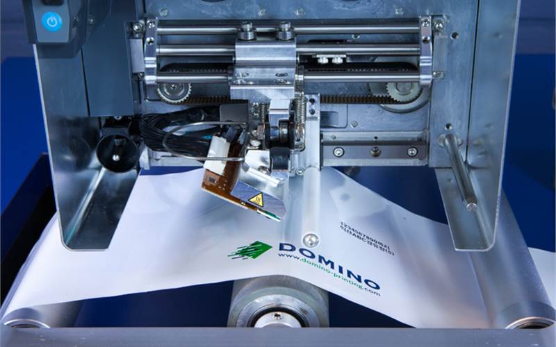 Domino introduces Vx-Series of thermal transfer overprinters