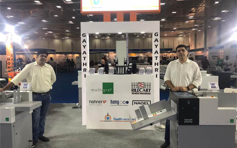 PrintExpo 2019: Gayathri Machineries pulls crowd with double station creasing machine