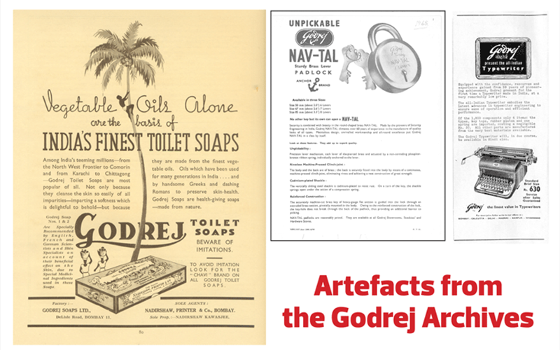 Artefacts from the Godrej Archives