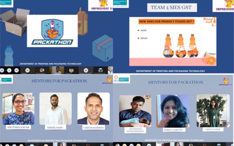 SIES GST students win first virtual Packathon