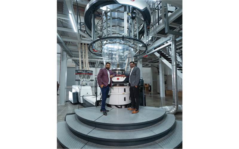 “Heliostar was my dream but my love was Varex. More than engineering, the machine design is remarkable,” says Pranav Bhalara (l). His cousin Nirav Bhalara oversees the Varex line