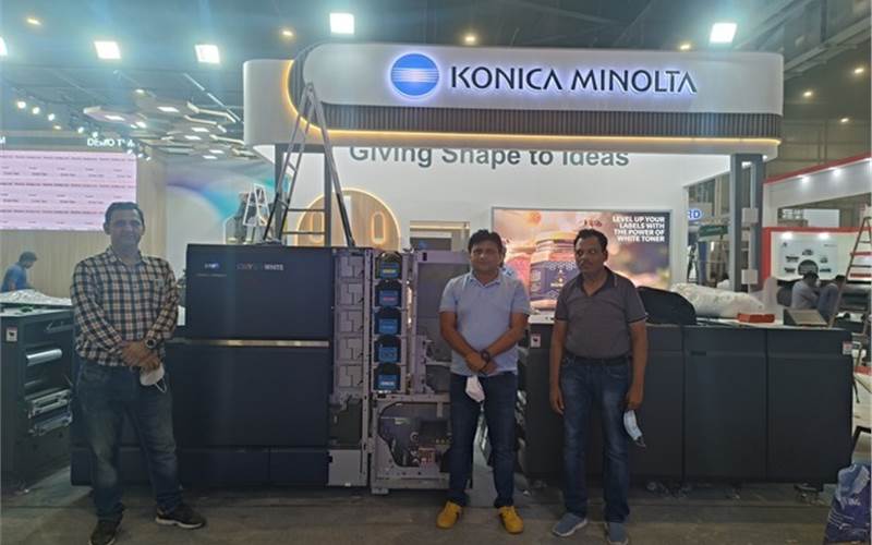 The highlight at Konica Minolta's will be the AccurioLabel 400