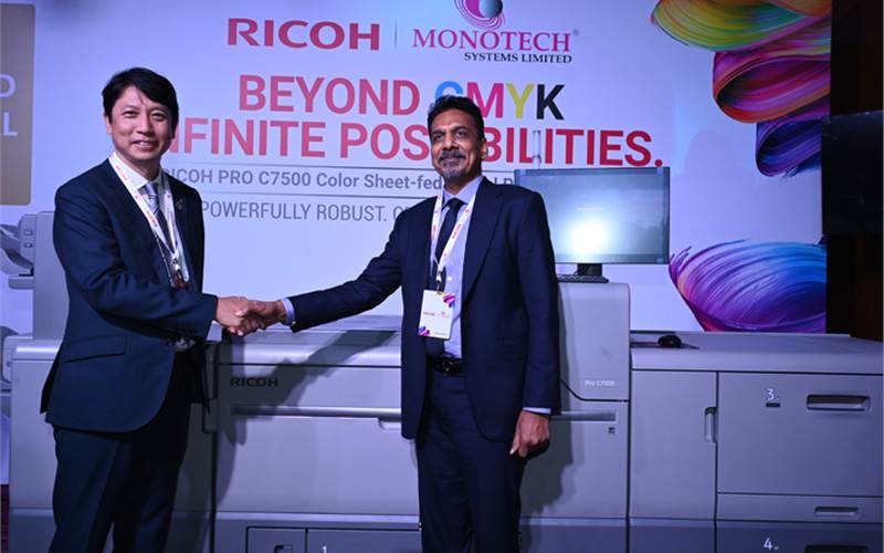 Monotech Systems commemorates Ricoh’s new models