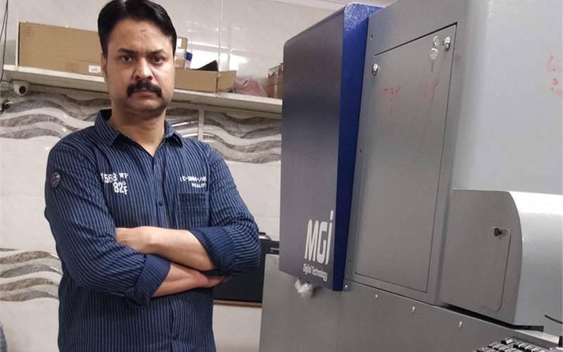 Upadhayay Colour Copier gets MGI Jetvarnish