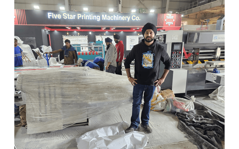 NS Khurana of Five Star Printing Machinery
