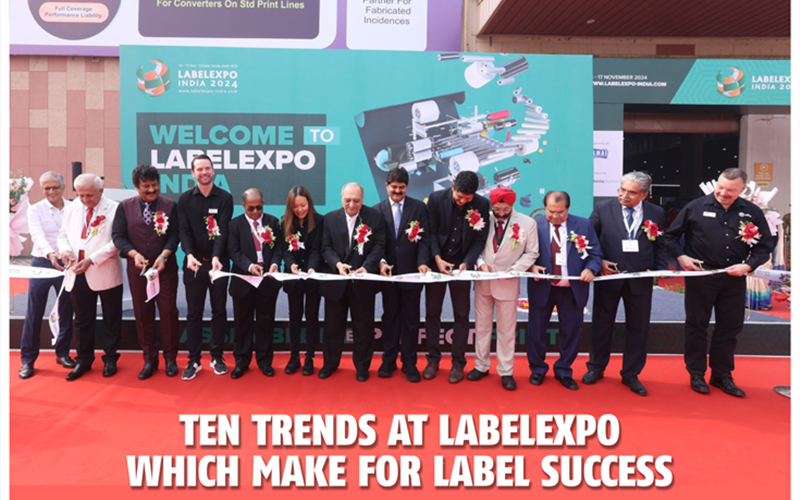 Ten trends at Labelexpo which make for label success — The Noel D’Cunha Sunday Column