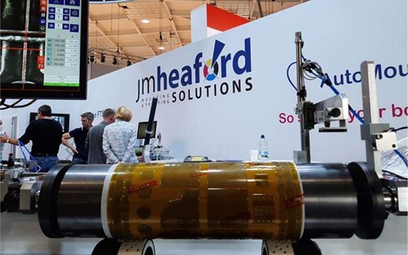 JM Heaford displayed auto and manual solutions for plate mounting displayed