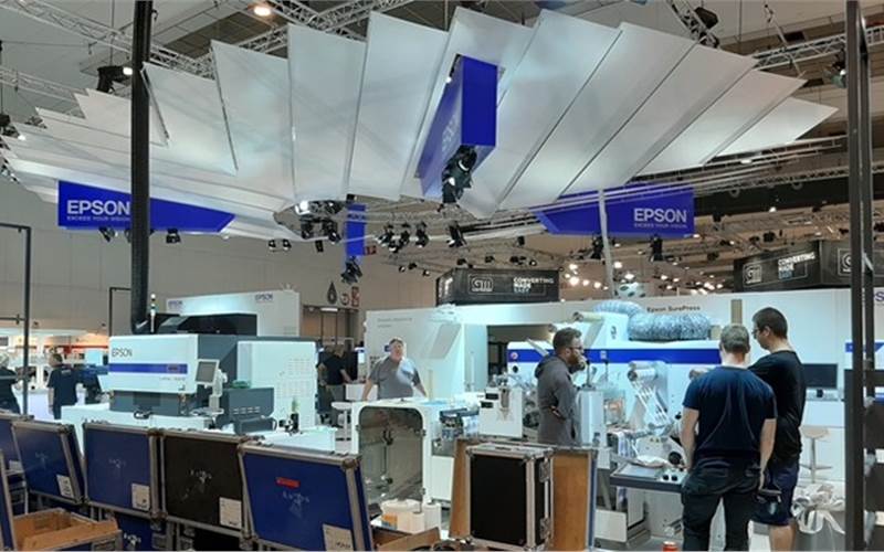 Epson introduced its new high-speed industrial label printer, the Surepress L-6534 VW