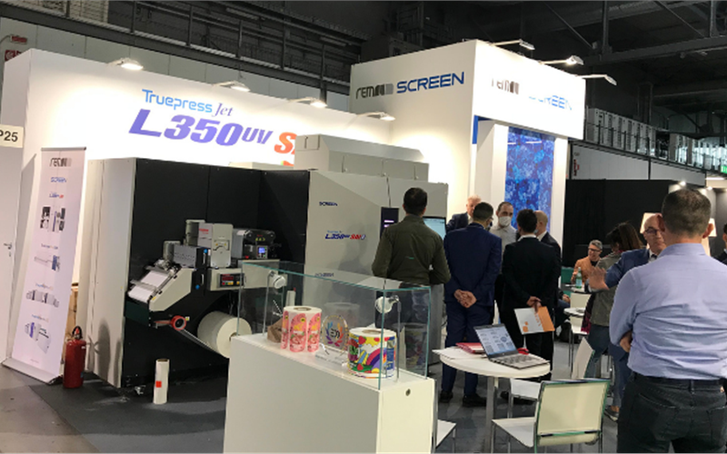 Screen Truepress Jet L350 SAI UV Inkjet for label printing system