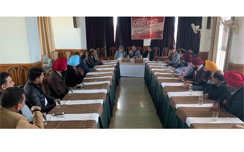 OPA’s annual churning meeting at Barog in Himachal