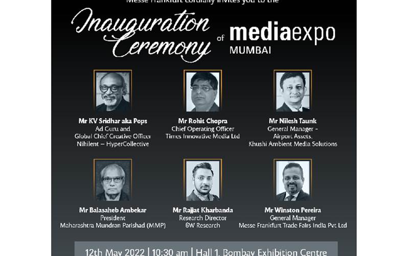 Media Expo Mumbai begins tomorrow