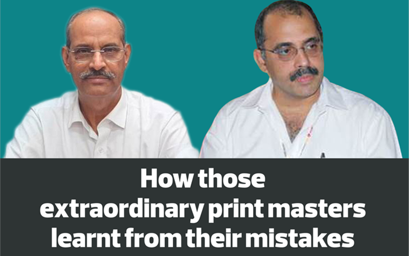 How those extraordinary print masters learnt from their mistakes - The Noel D'Cunha Sunday Column
