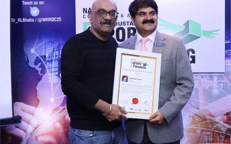 AVPS Chakravarthi bags packaging leadership honour