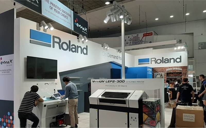 Roland believes that the exhibition is the best place for global exposure