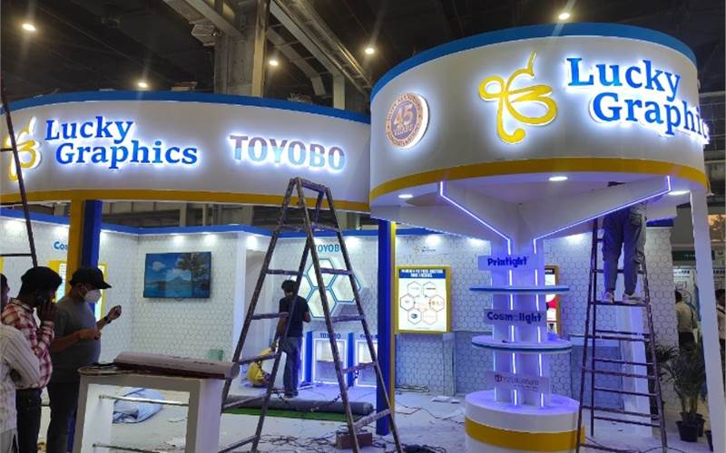 The Lucky Graphics stall