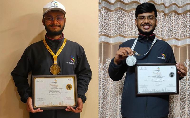 Pune print media technology students shine at IndiaSkills