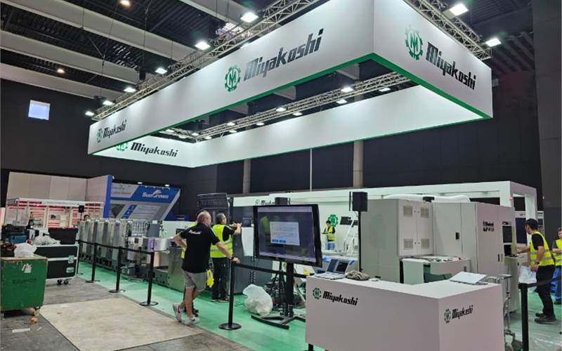 Miyakoshi showcases offset and hybrid presses for labels and packaging, highlighting Japanese precision, speed and detail suited for both short and long runs