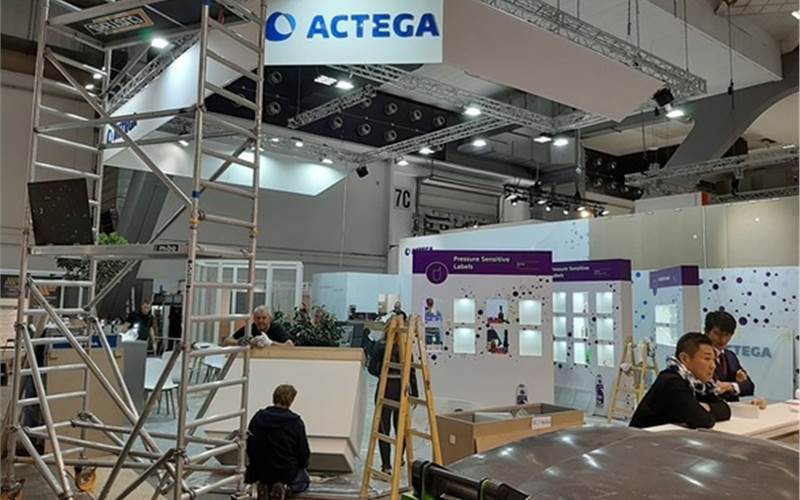 Actega comes to the show with the tagline ‘Focus on labels’