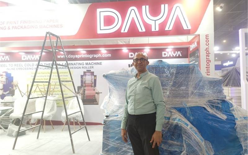 Daya Printograph's stall
