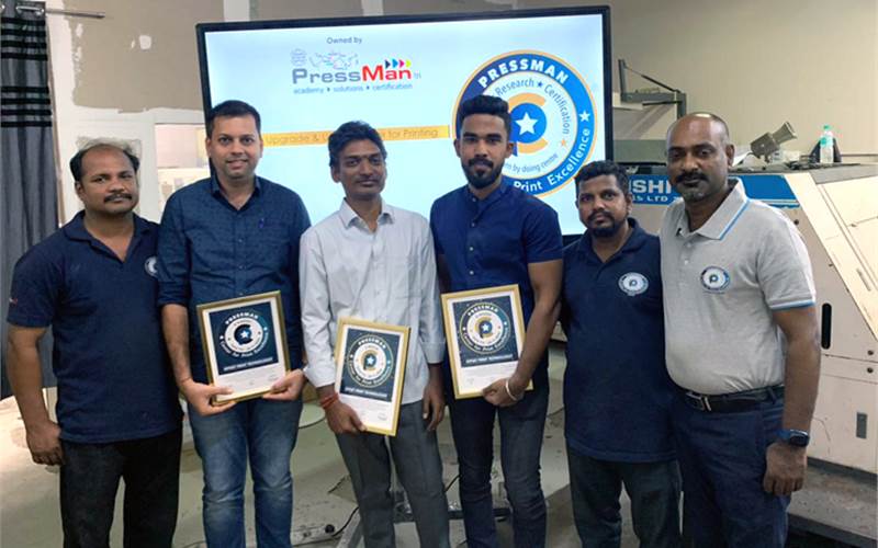 Pressman completes three batches of training in offset print process