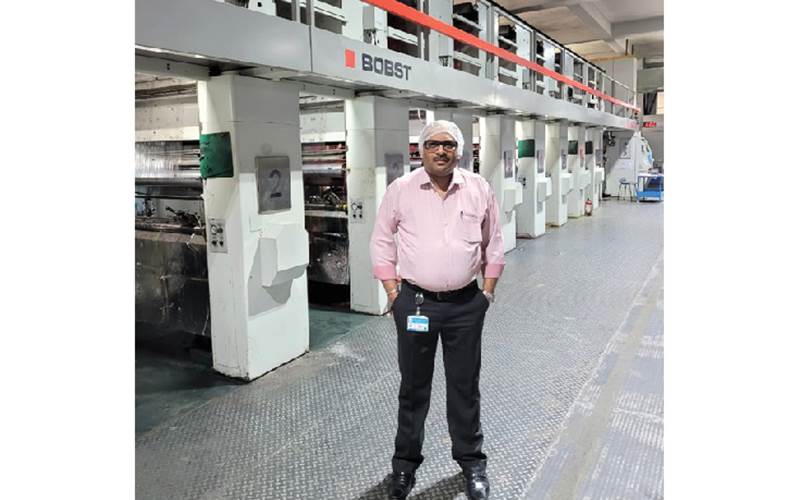 Me & My: Bobst rotogravure printing press