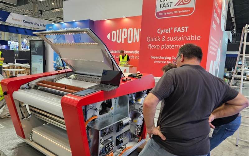 DuPont showcases Cyrel Fast thermal platemaking with LED-ready Cyrel Lightning, spotlighting speed, sustainability and high-quality flexo plate production for converters worldwide
