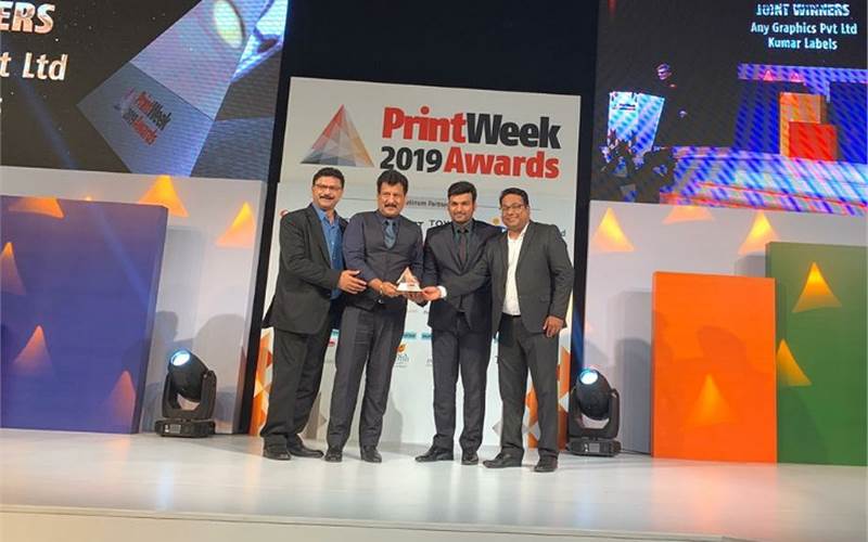 PrintWeek Awards 2019: Any Graphics wins Label Printer of the Year (Joint winner)
